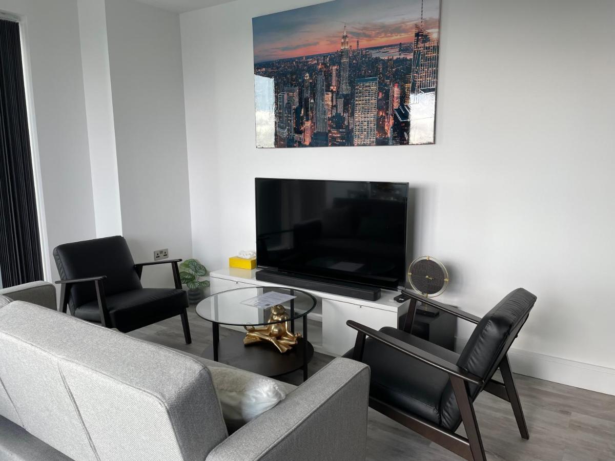 Apartmán One West Point , Icon Tower Londýn Exteriér fotografie